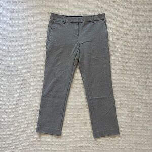 Ann Taylor checkered cropped pants.